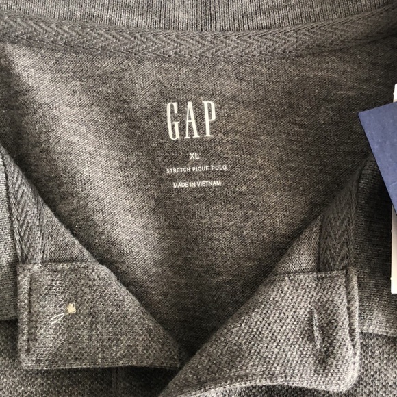 Gap Stretch Pique Moisture Wicking Polo Sz XL - Picture 6 of 8